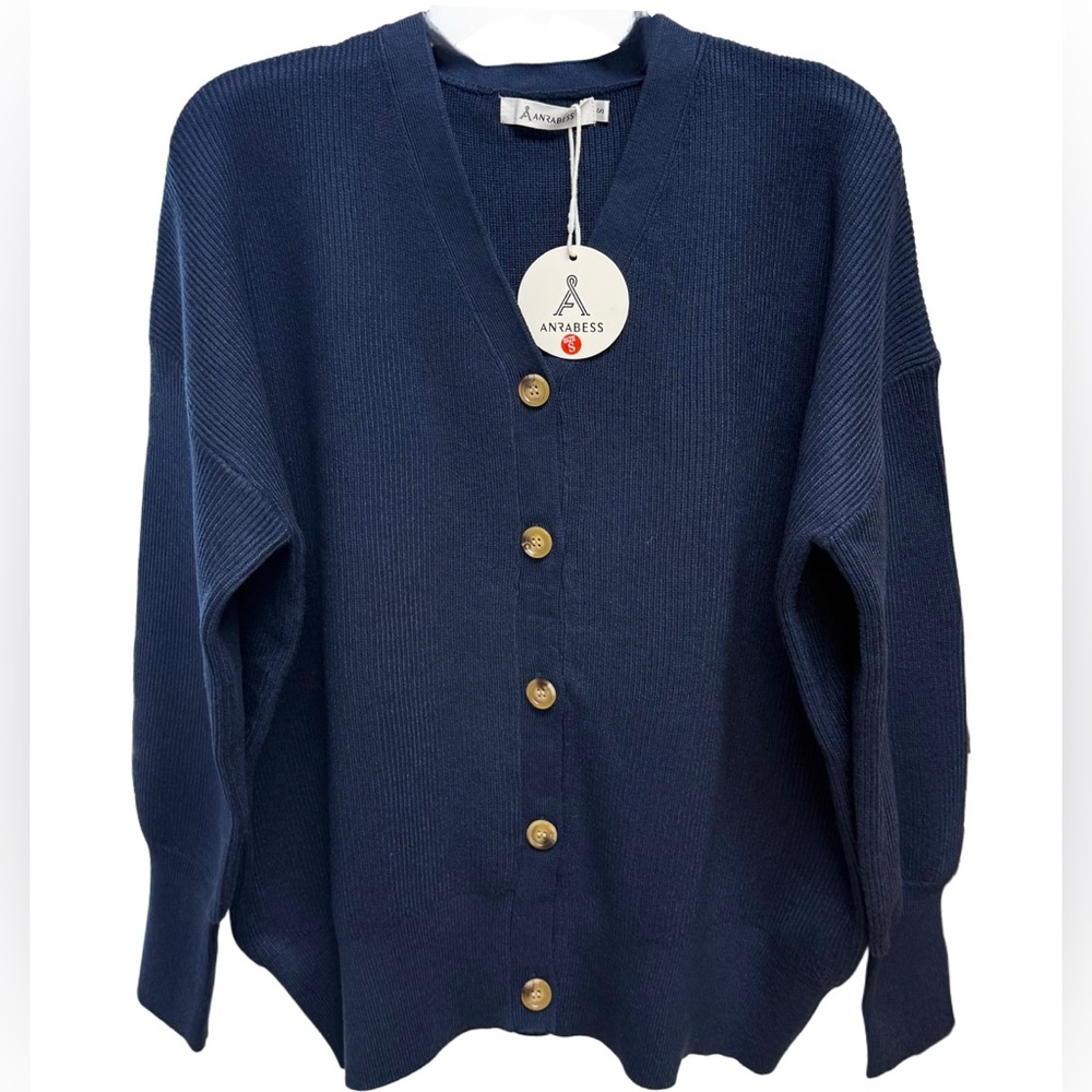 NWT - Anrabess Women's Oversized Cardigan Sweater